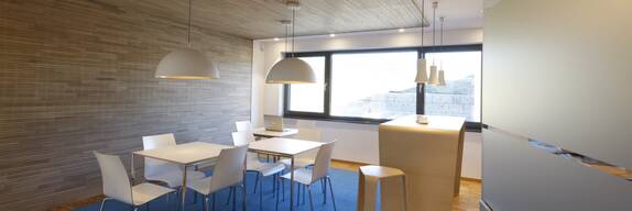 Wohlfühlambiente im Mitarbeiterraum